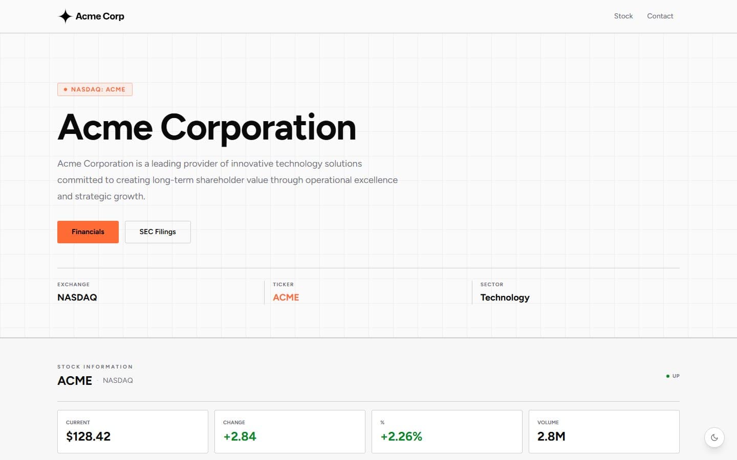 Ledger template preview